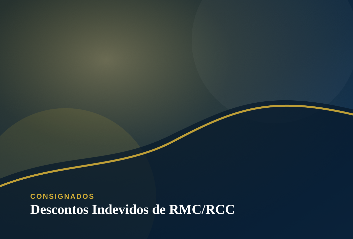 Ilustração sobre Descontos Indevidos de RMC/RCC